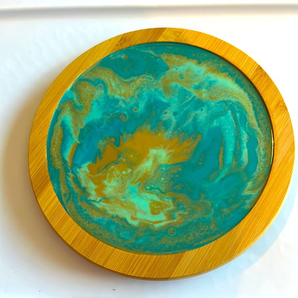 Other - Lazy Susan with epoxy design